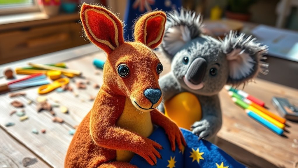 australian wildlife wall art