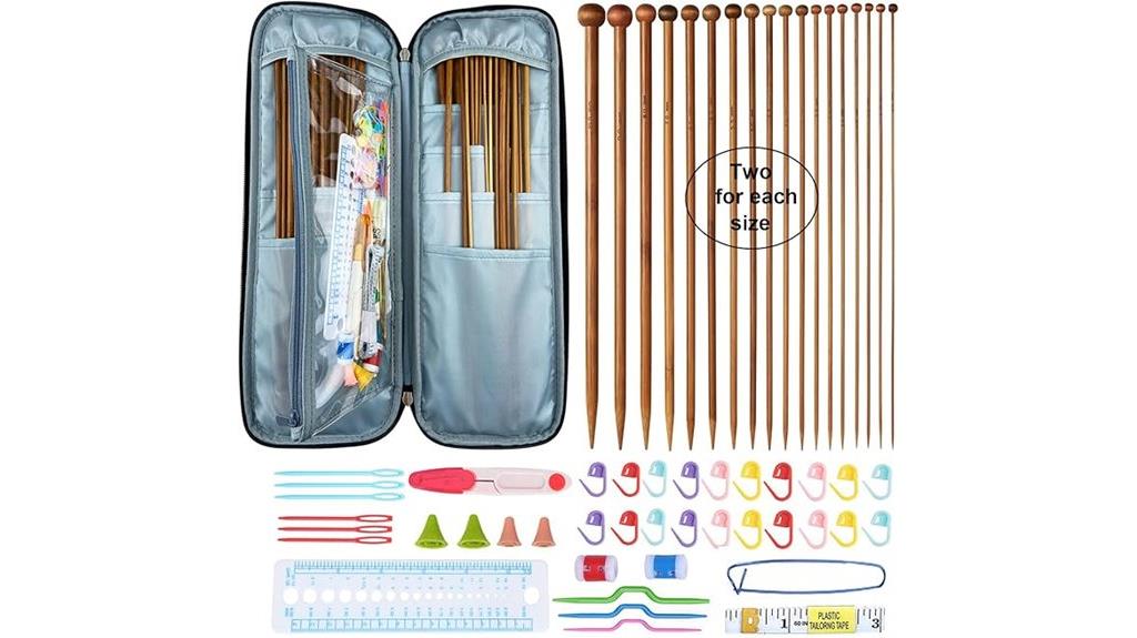 bamboo needle set