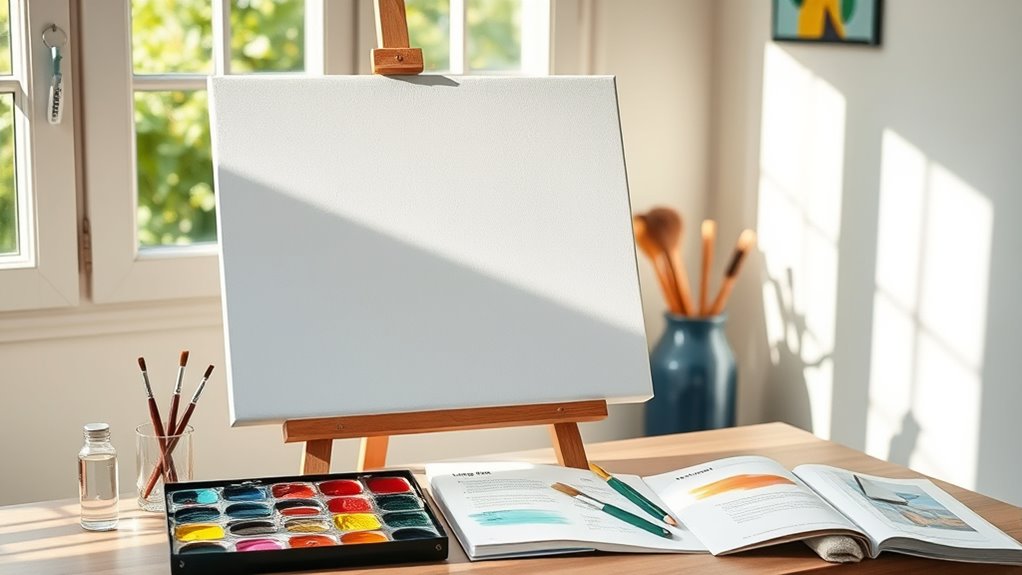 basic canvas painting techniques