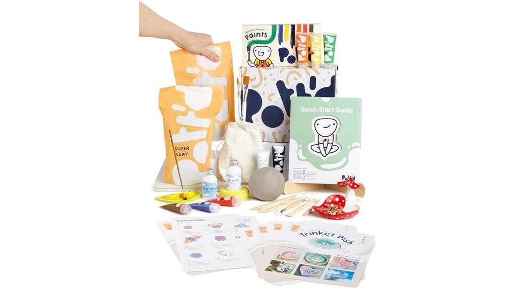 beginner air dry clay kit