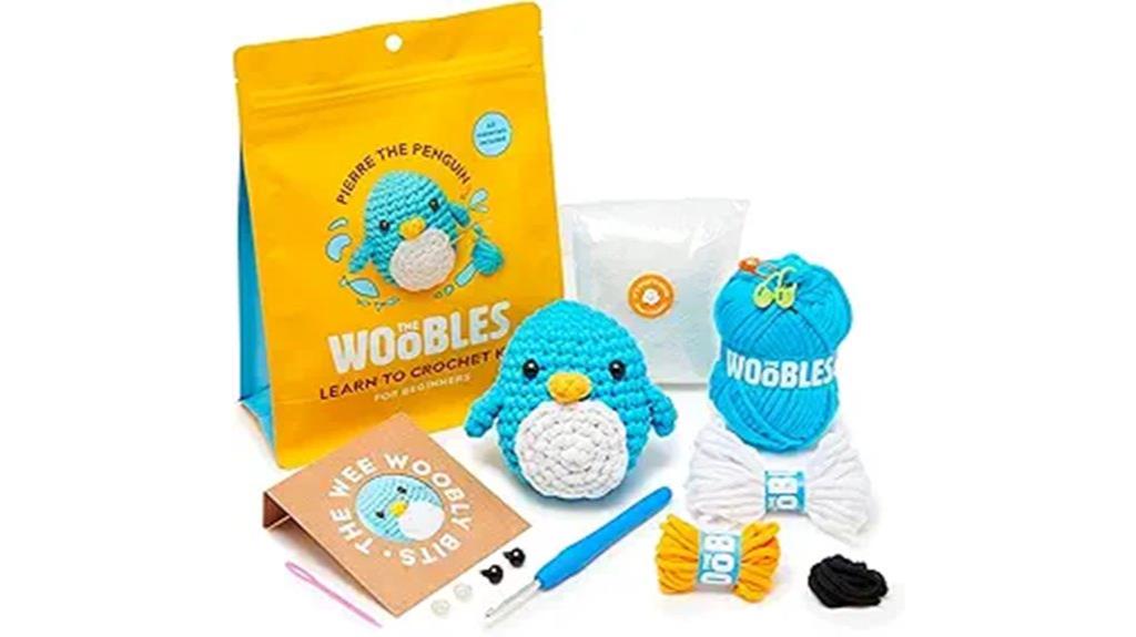 beginner crochet kit included