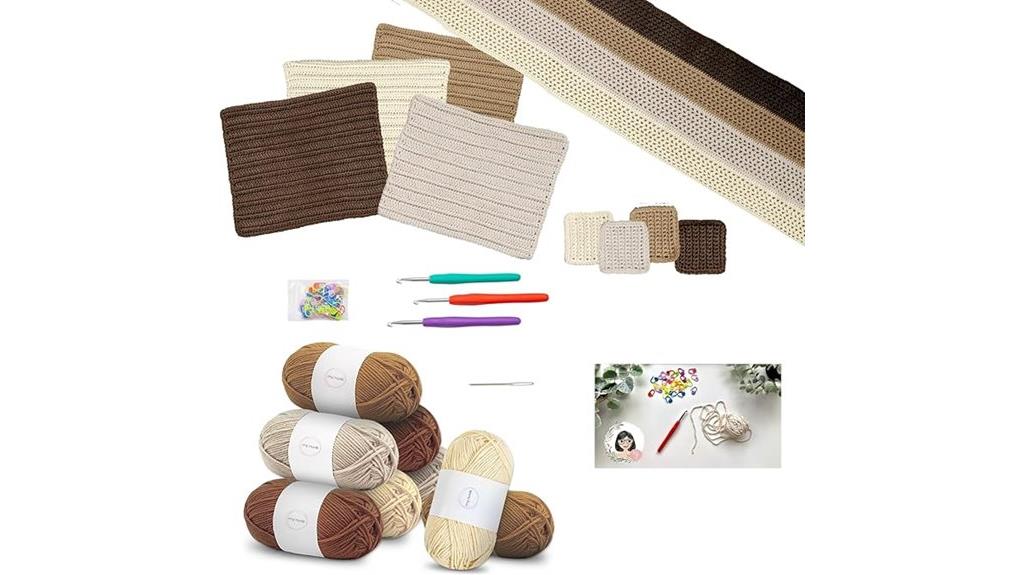 beginner crochet kit set