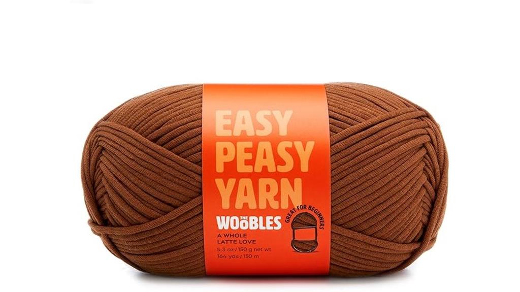 beginner friendly yarn choice