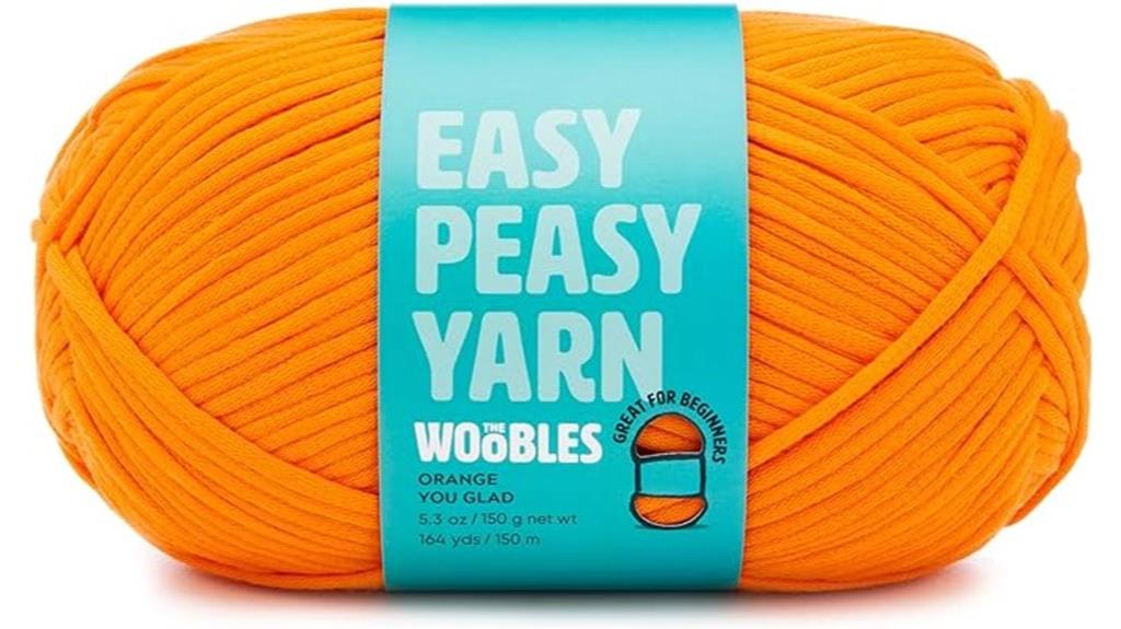 beginner friendly yarn choice