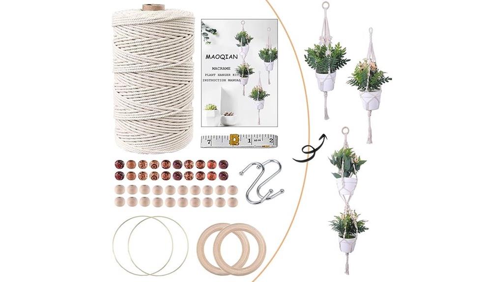 beginner macrame craft kit