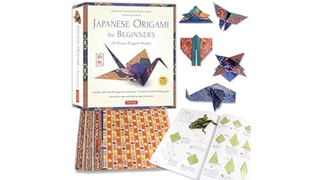 beginner origami paper kit