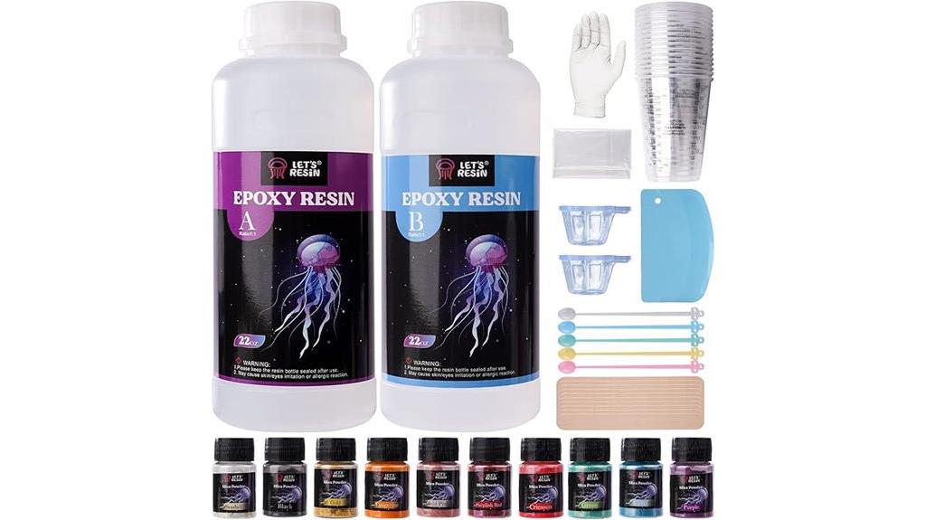 beginner resin craft kit