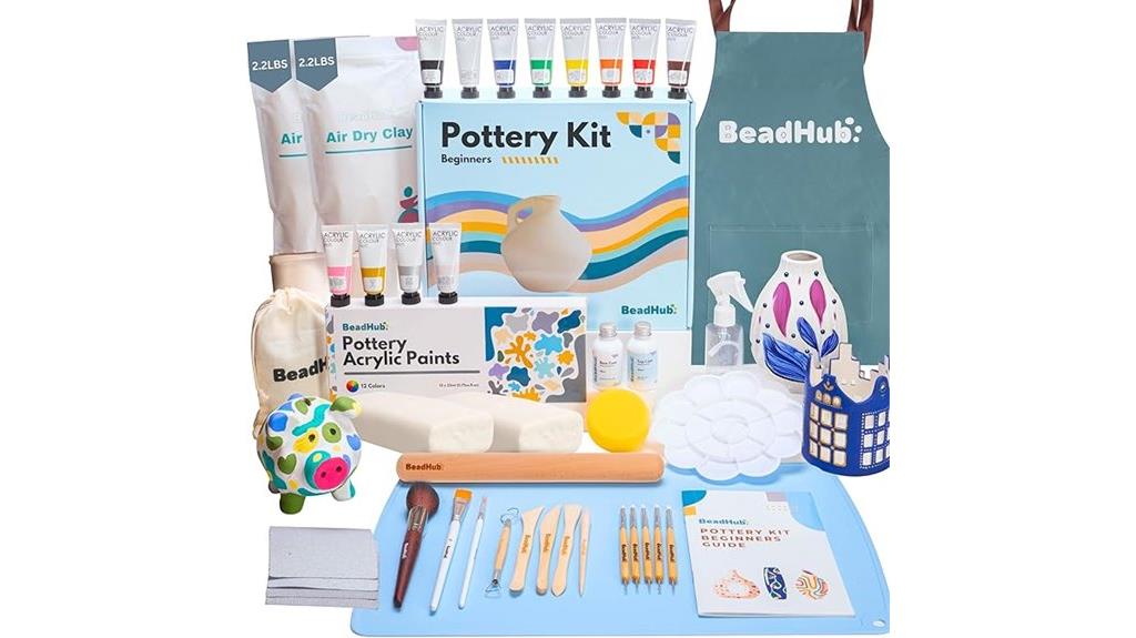 beginner s air dry clay kit
