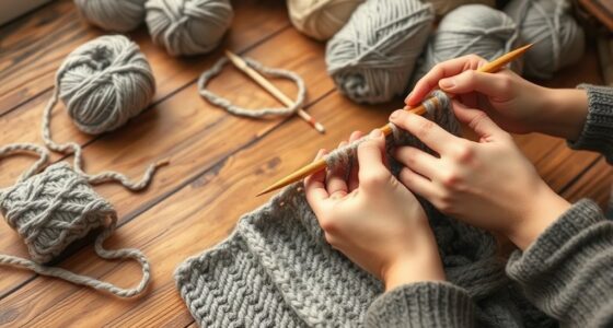 beginner scarf knitting instructions