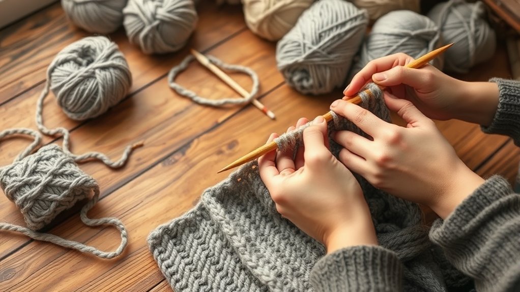 beginner scarf knitting instructions