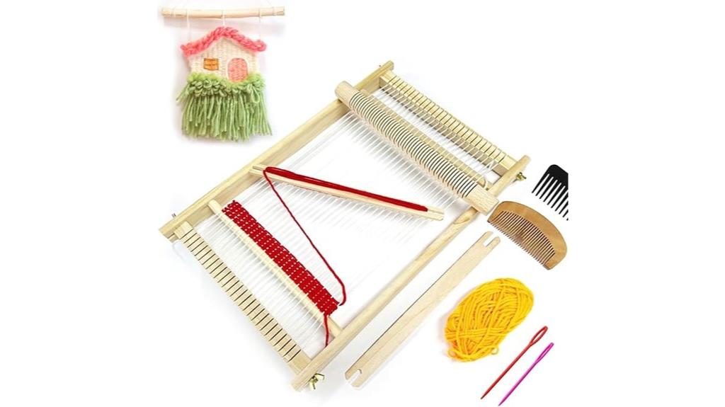 beginner wooden loom kit