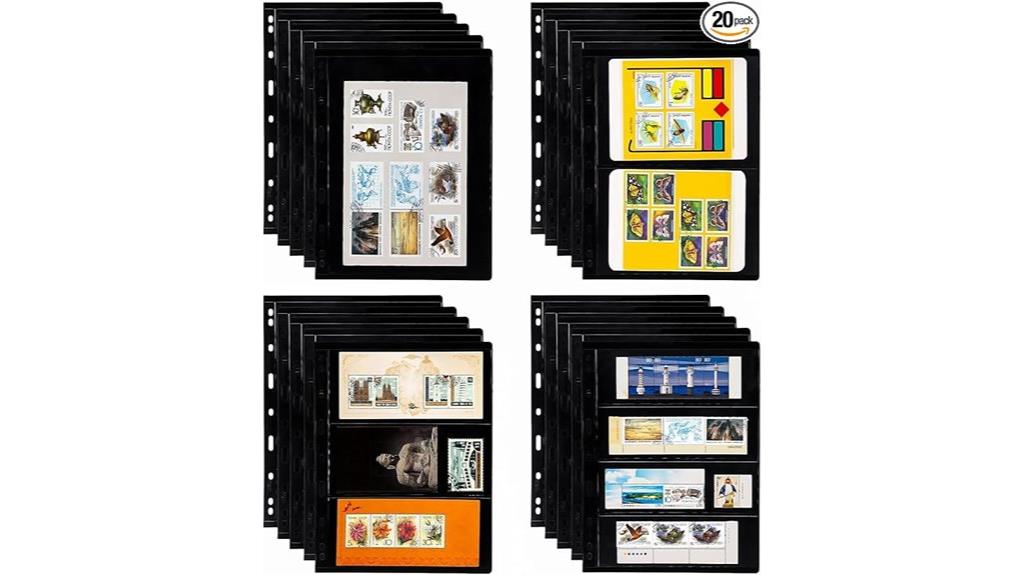 black elsjoy stamp pages