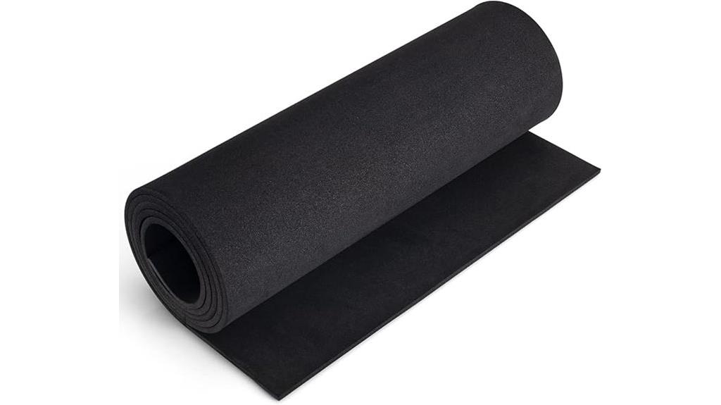 black eva foam roll