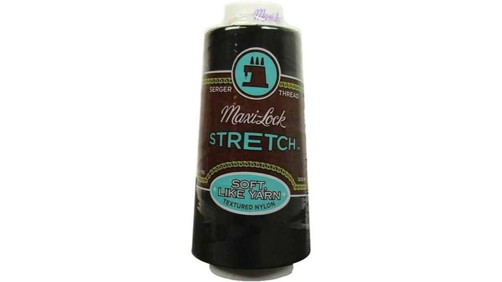 black stretch thread roll