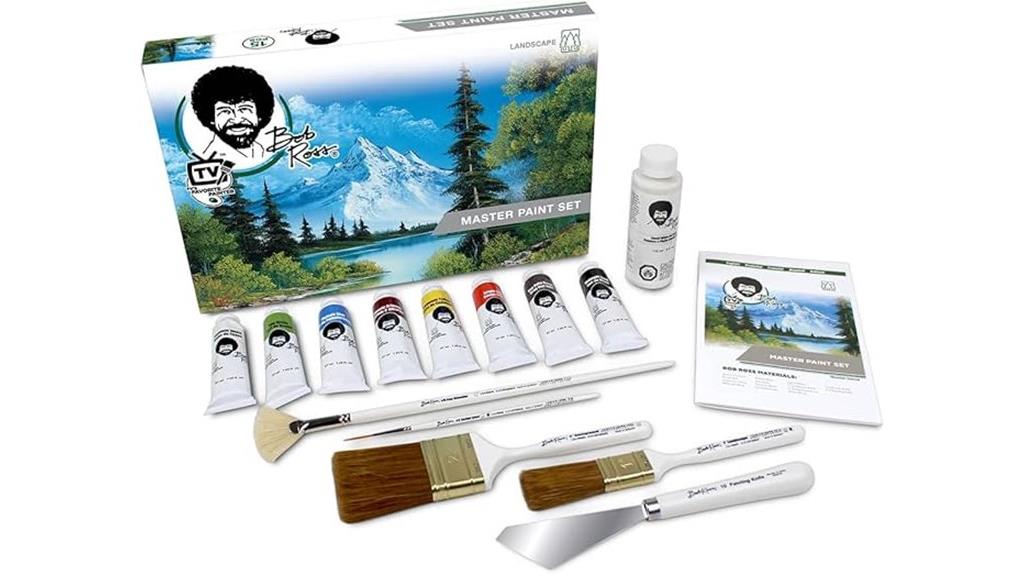 bob ross painting set