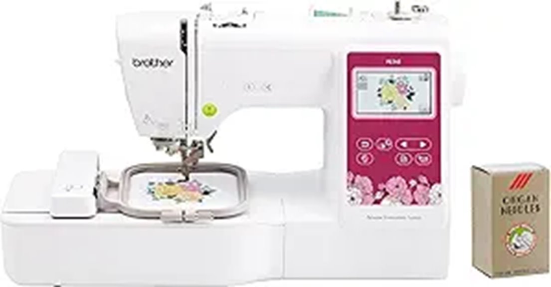 brother pe545 embroidery machine