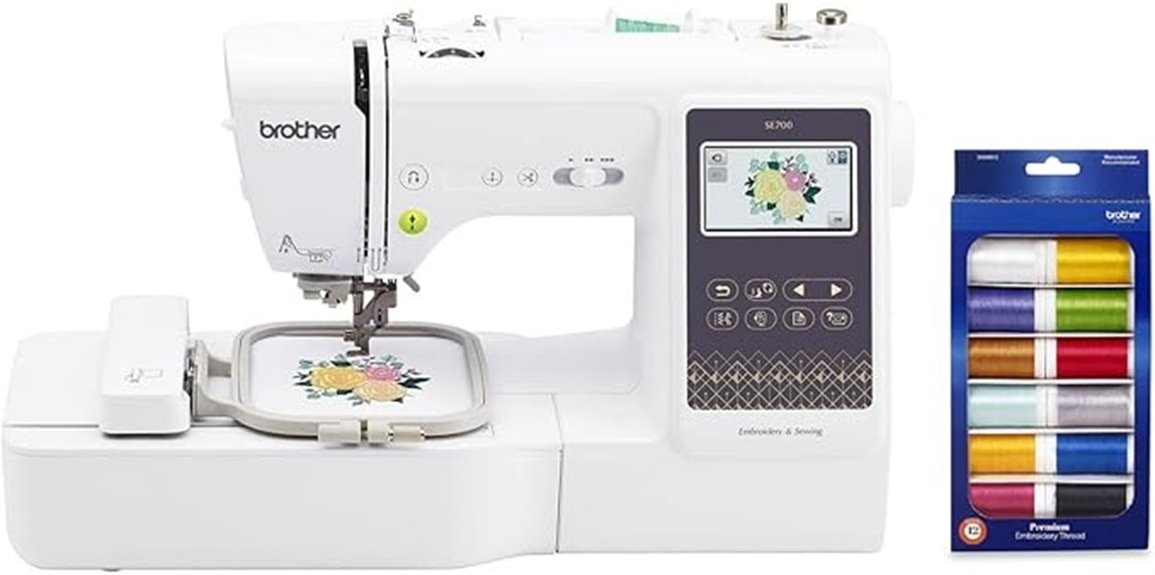brother se700 sewing embroidery