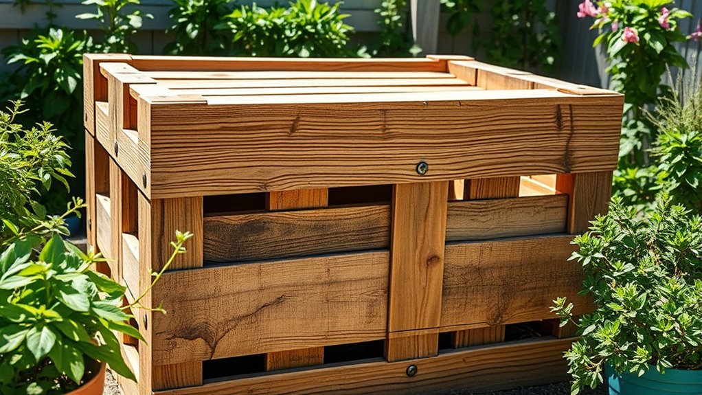 build pallet compost bin
