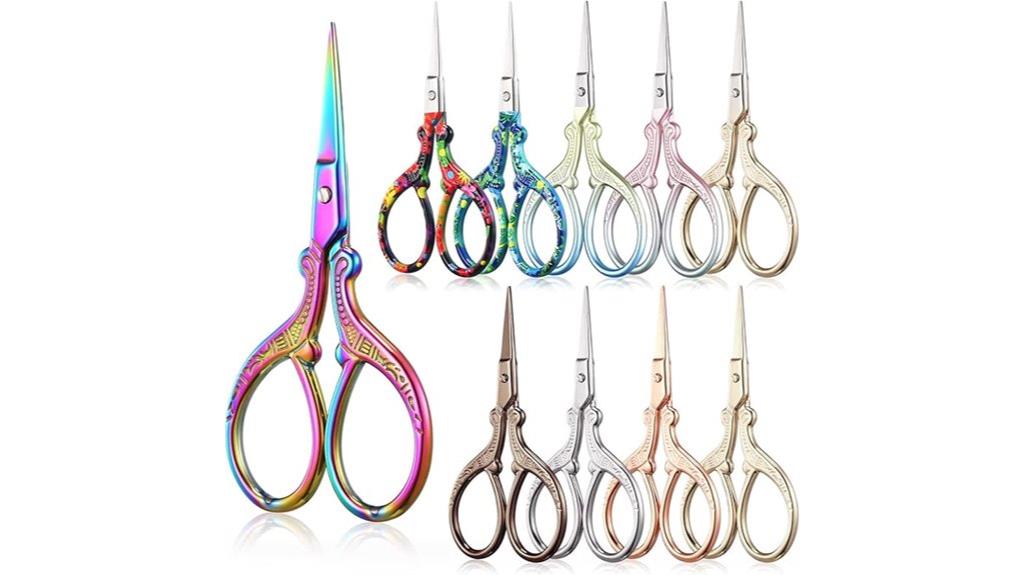 bulk stainless steel embroidery scissors