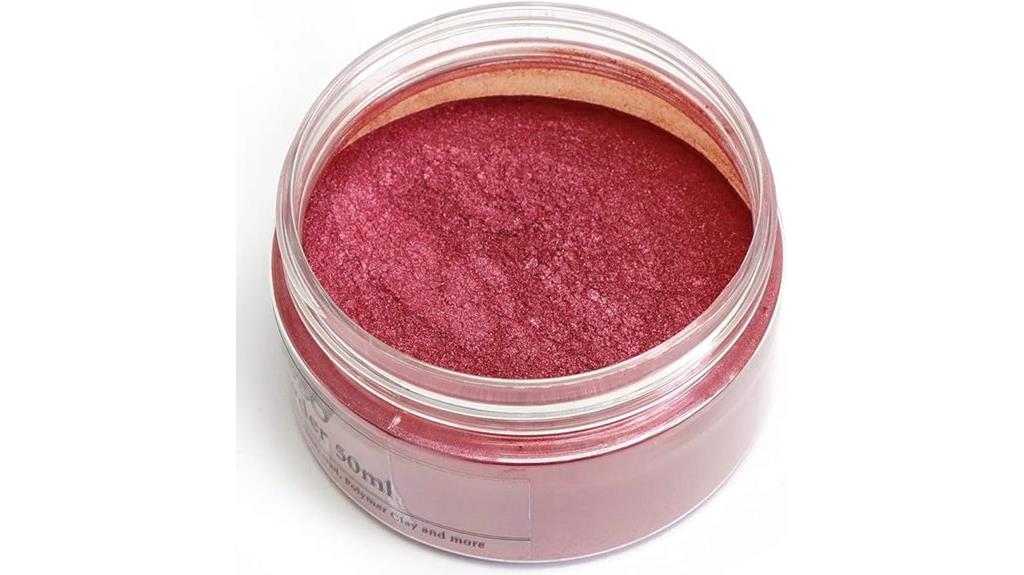 burgundy mica powder epoxy