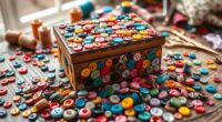 button crafting ideas