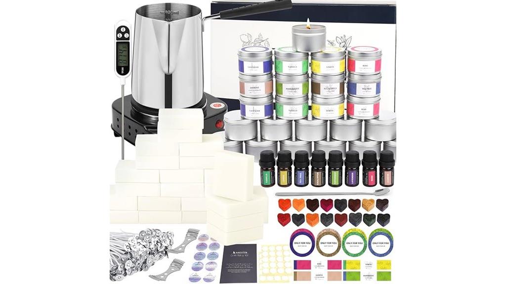 candle kit with melter