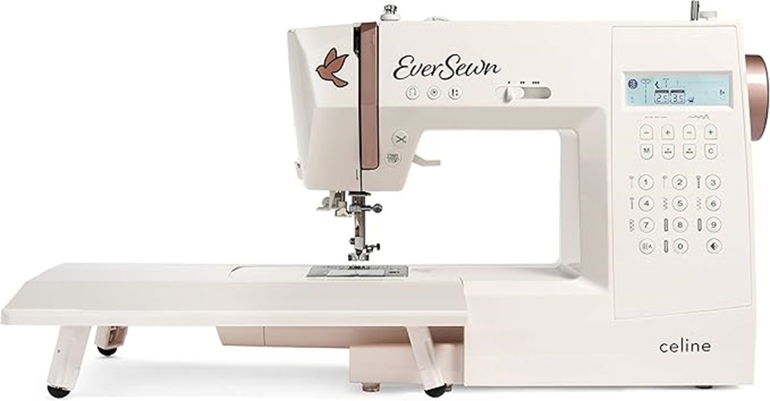 celine sewing machine features
