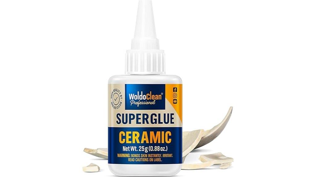 ceramic porcelain super glue