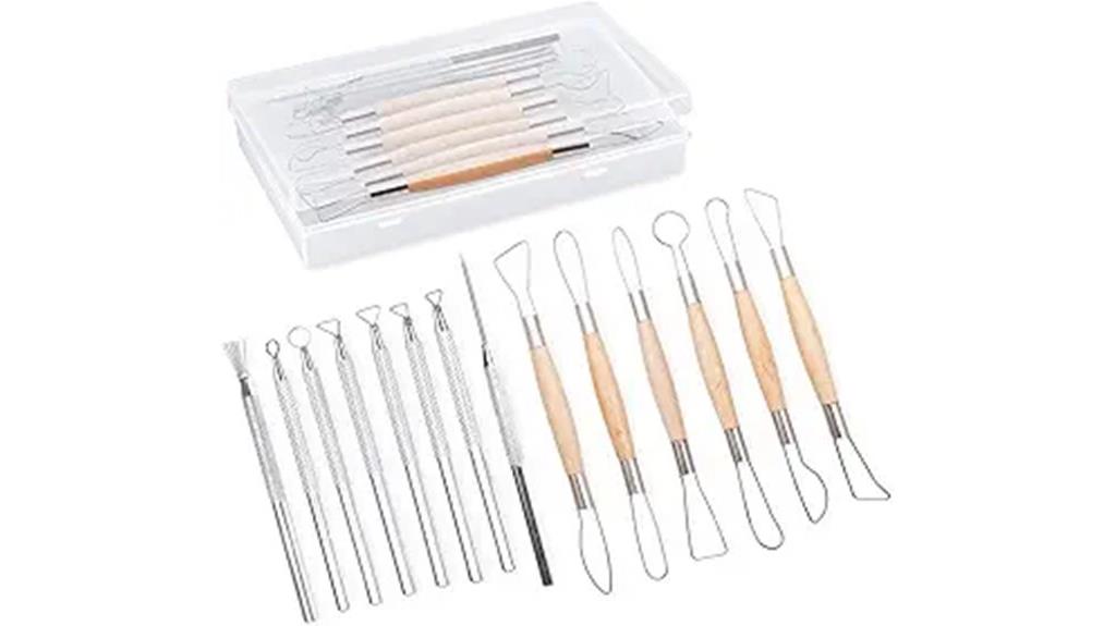 ceramic sculpting tool set