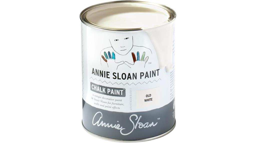 chalk paint old white