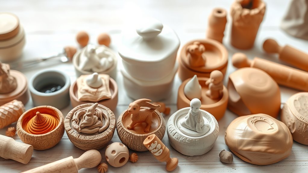 choose suitable clay types