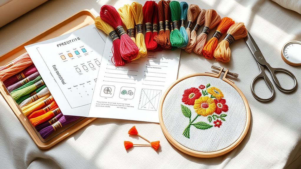 choosing beginner friendly cross stitch kits