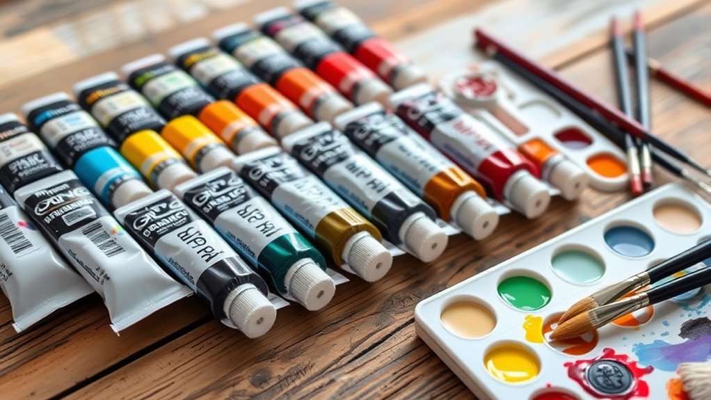 choosing beginner oil paints