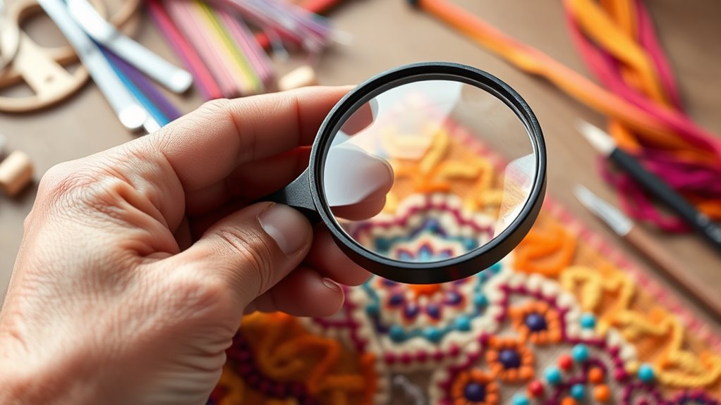 choosing craft magnifying glasses
