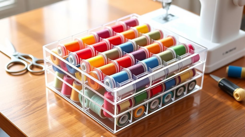 choosing practical bobbin storage
