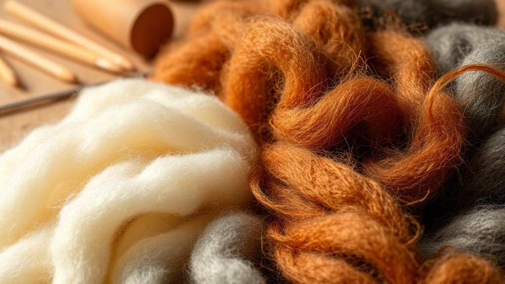 choosing quality needle felting wool