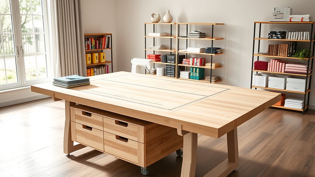 choosing sewing cutting table