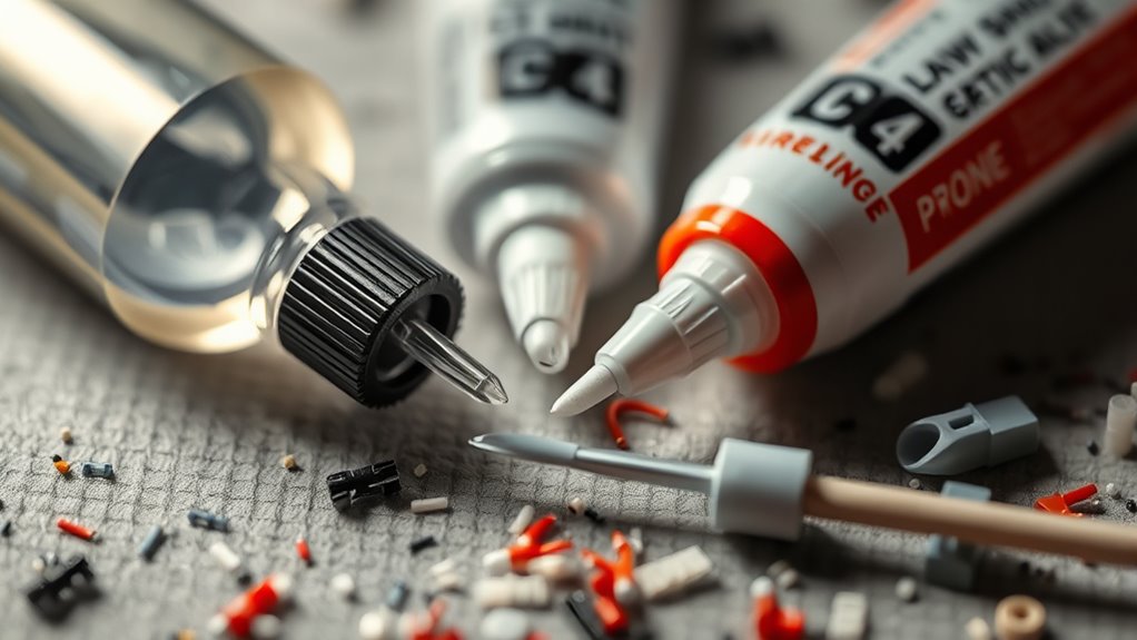 choosing the right plastic model adhesive