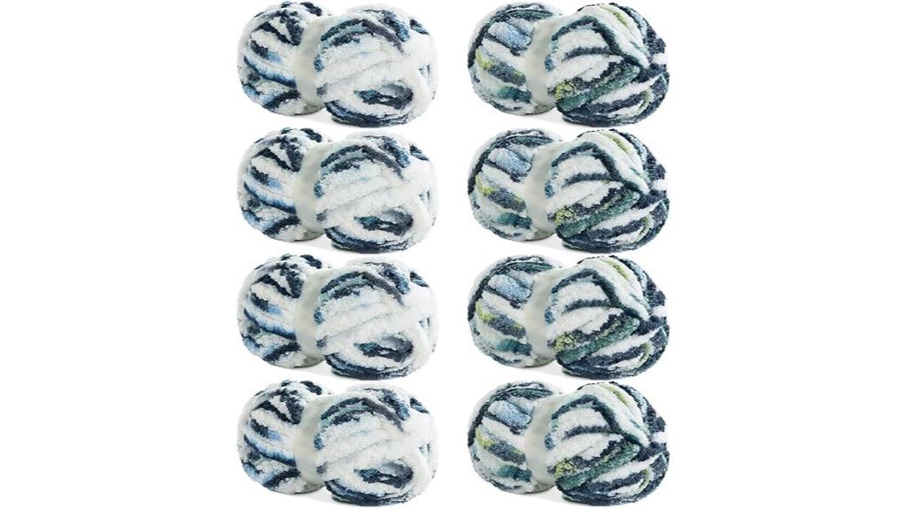 chunky chenille yarn pack