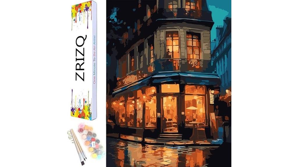 city scene paint kit