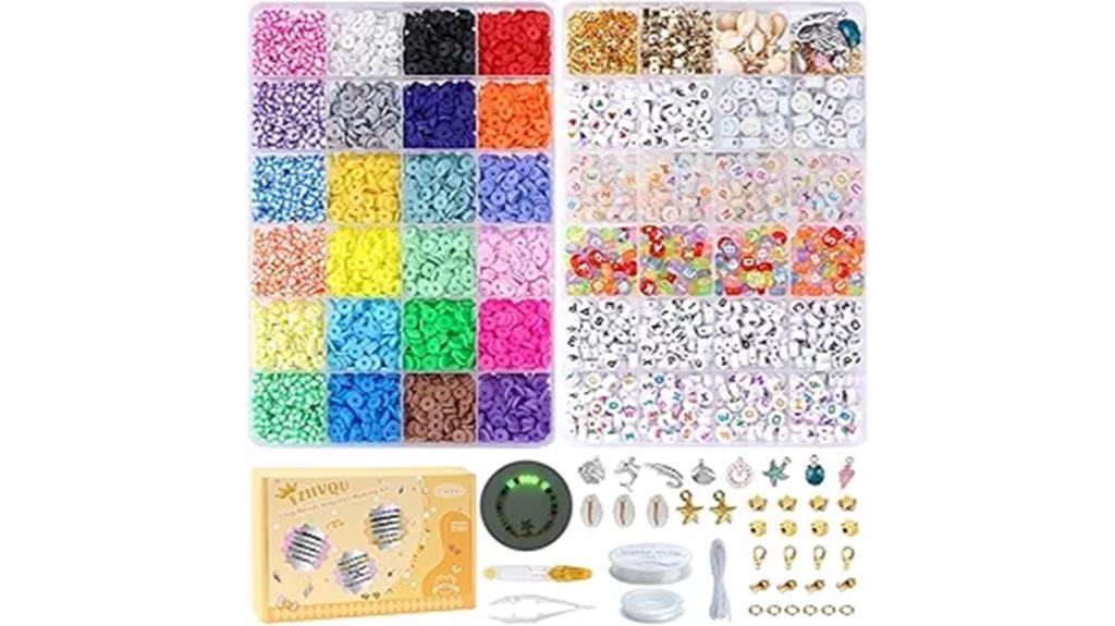 clay beads friendship kit
