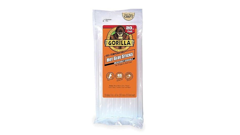 clear gorilla glue sticks