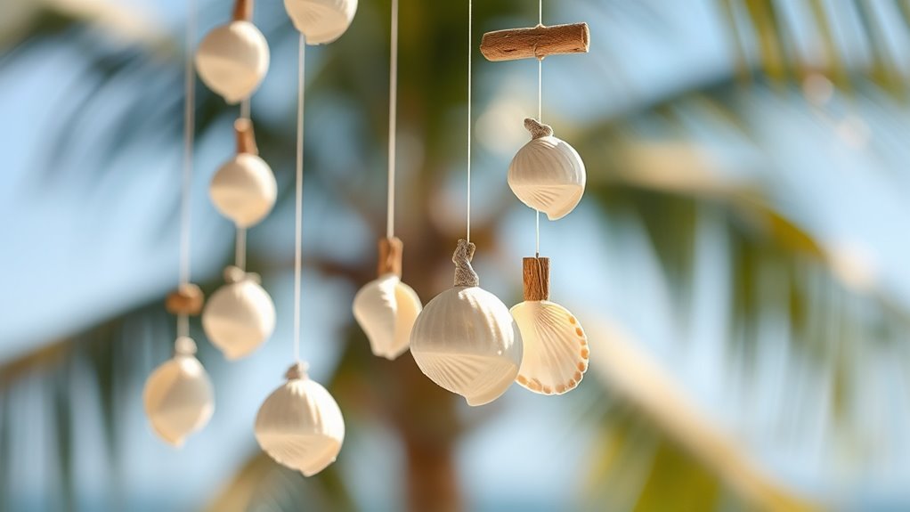 collect seashells and assemble