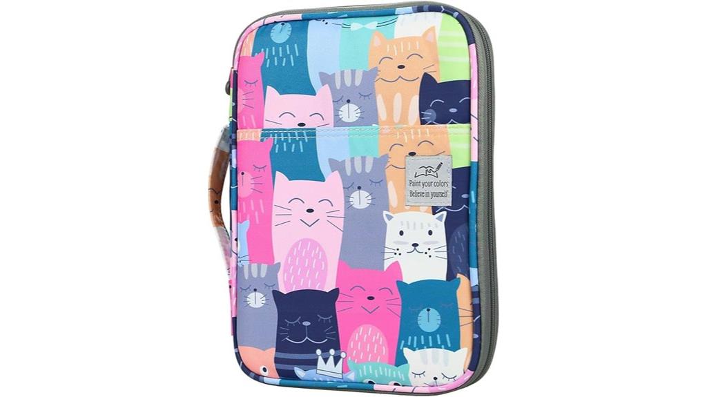 colored pencil case zipper