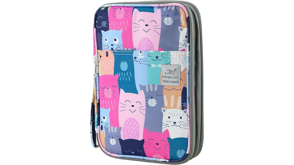 colorful 192 slot pencil case