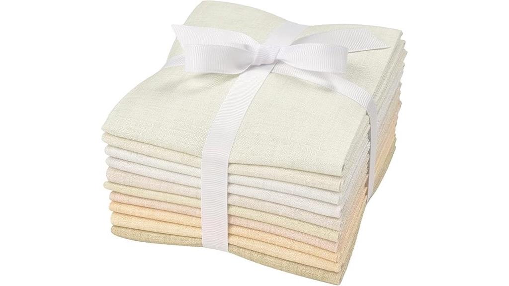 colorful cotton quilting bundle