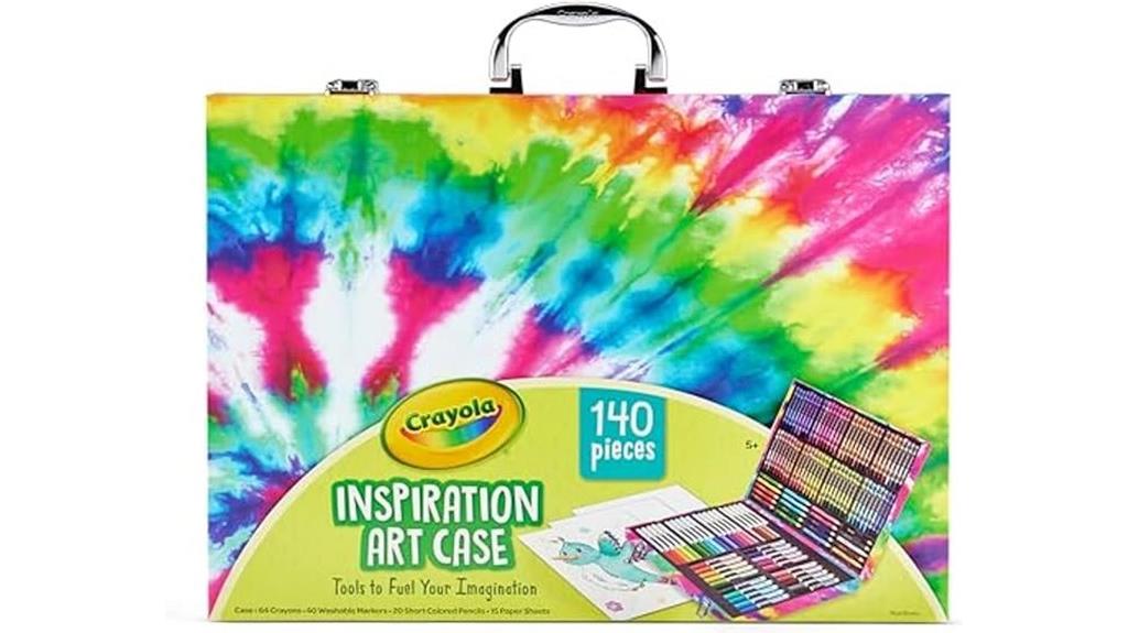 colorful crayola art set