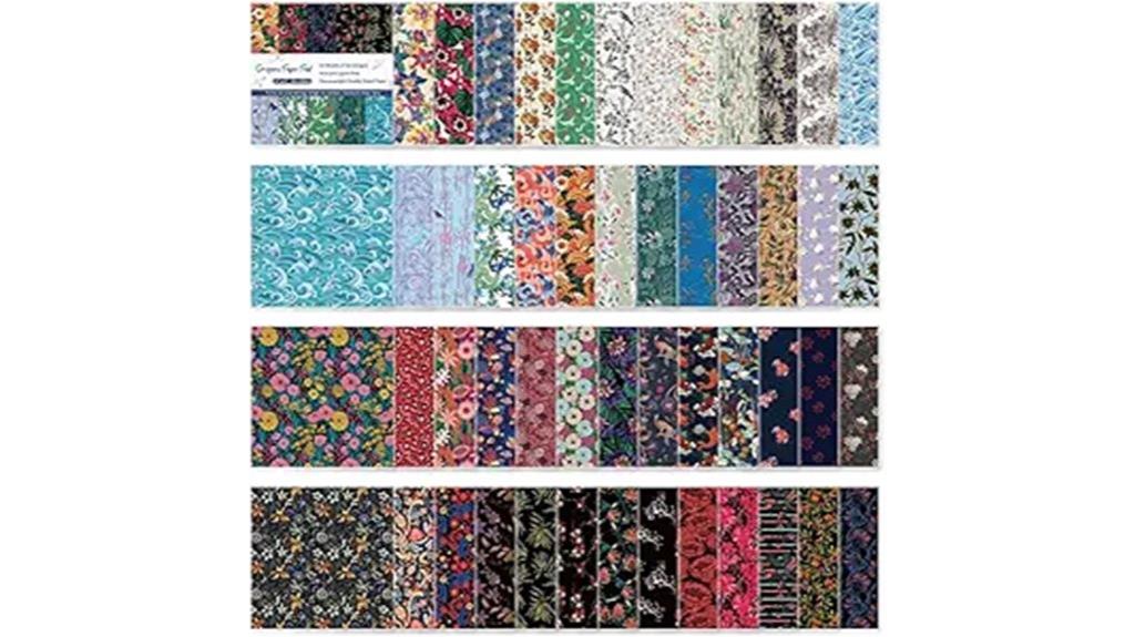 colorful japanese origami sheets