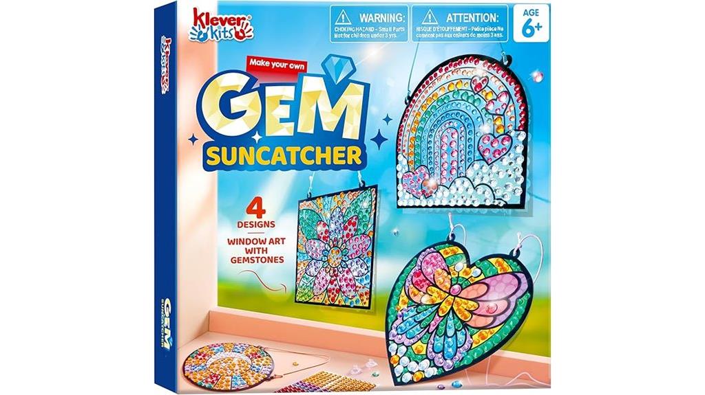 colorful suncatcher craft kits