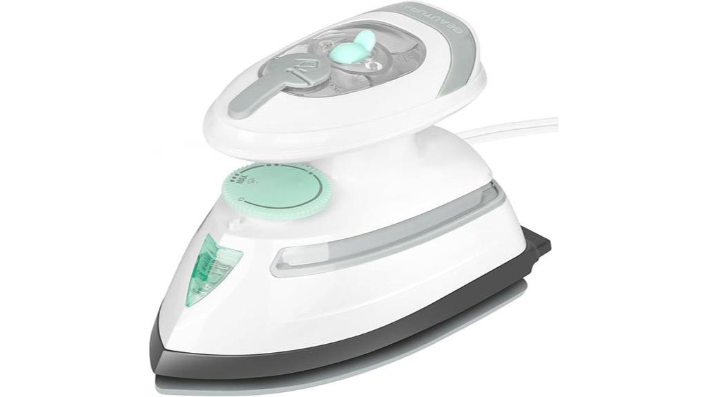 compact portable clothes steamer